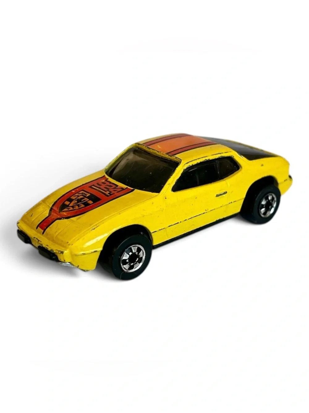 Hot Wheels Upfront 924 Porsche Yellow 1978 Hong Kong Blackwall